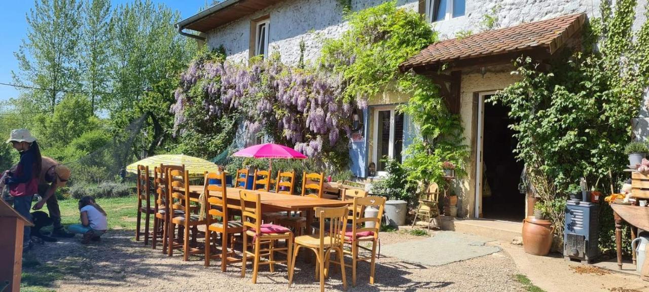 Bed and Breakfast Basse-Cour De Montin Au 256 Chemin De La Rocaille A 38510 Vezeronce Curtin Morestel Экстерьер фото