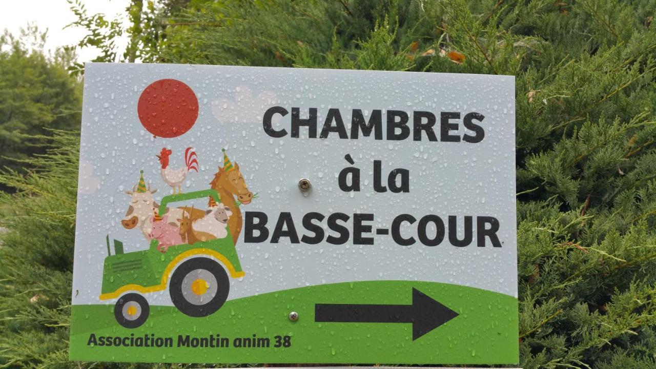 Bed and Breakfast Basse-Cour De Montin Au 256 Chemin De La Rocaille A 38510 Vezeronce Curtin Morestel Экстерьер фото